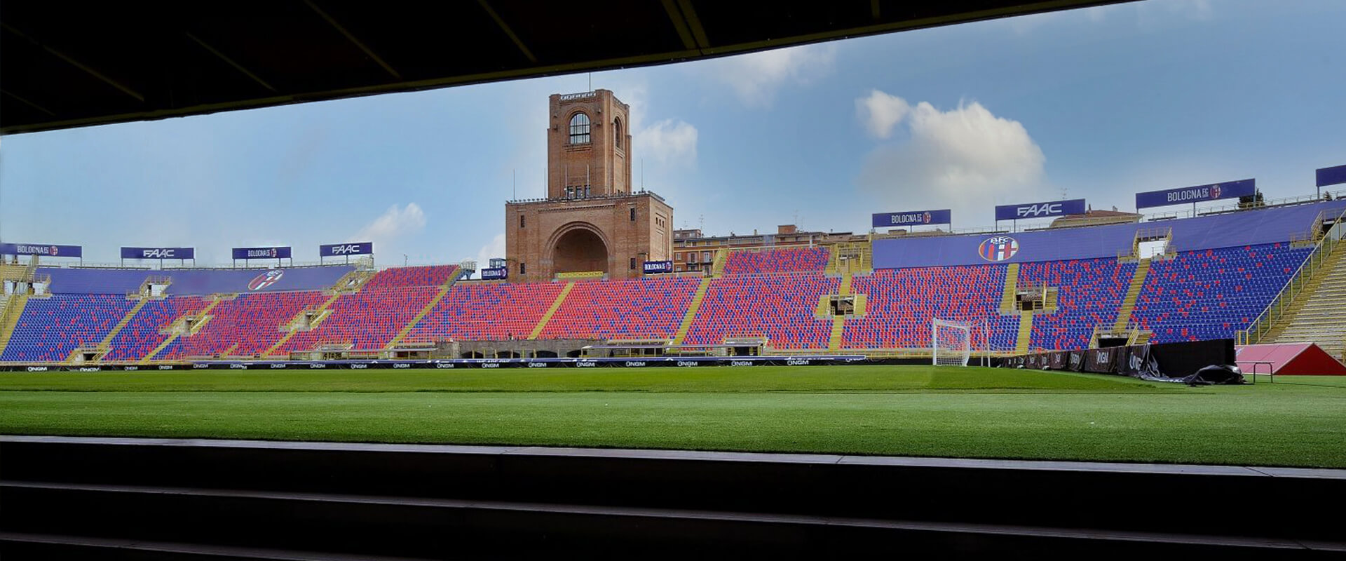 Nuova illuminazione LED Stadio Renato Dall'Ara Bologna FC - AEC Illuminazione